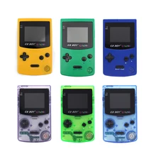 GB Boy цветные портативные игровые консоли игровой плеер с подсветкой 66 встроенных игр синий желтый зеленый