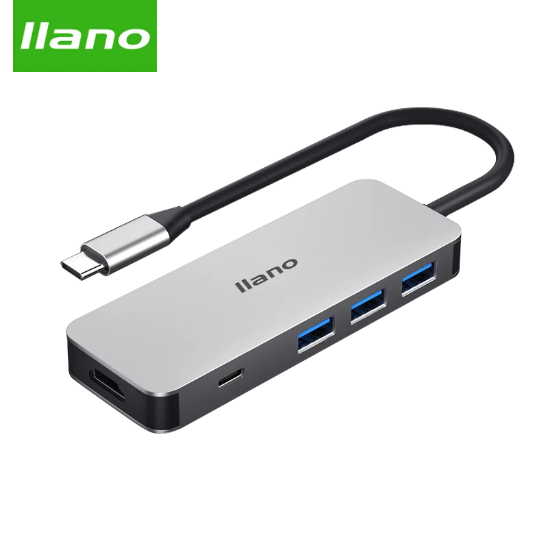 Llano кабель Переходник usb c на hdmi dex разветвитель usb3.0 Тип RJ45 Thunderbolt 3 портами