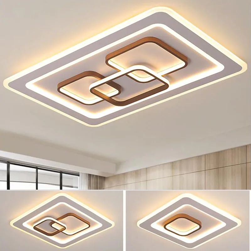 

chandelier LED Ceiling LED Ceiling Lights Lighting Fixture Modern Lamp Living Room Bedroom Kitchen Surface Mount Remote Control