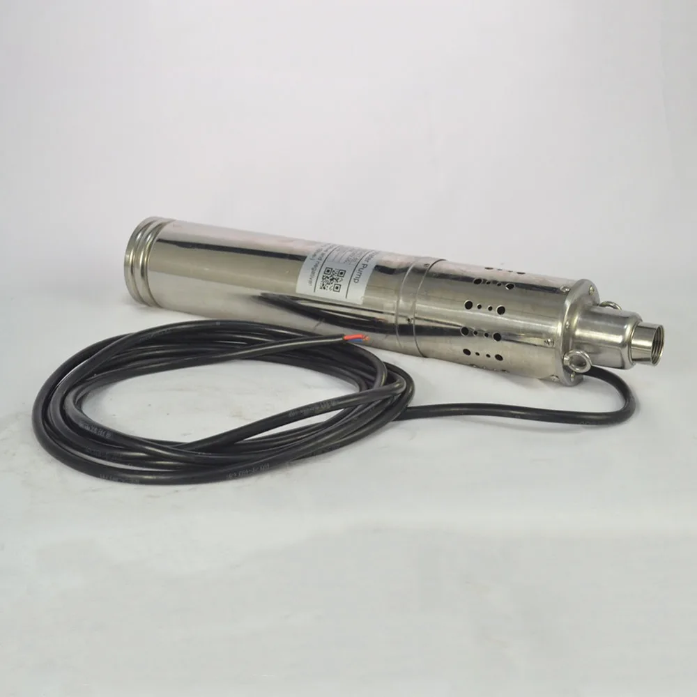 

Solar Water Pump 24V 50M Deep Well Solar Screw Submersible Pump