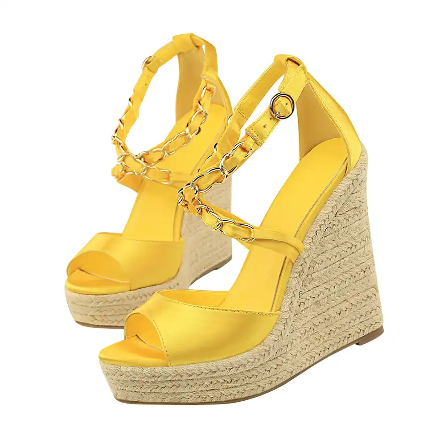 yellow gold wedges