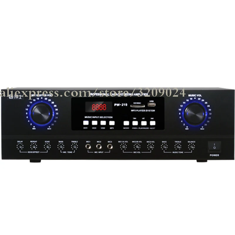 2 Channel Mixer Amplifier Power Stage HIFI