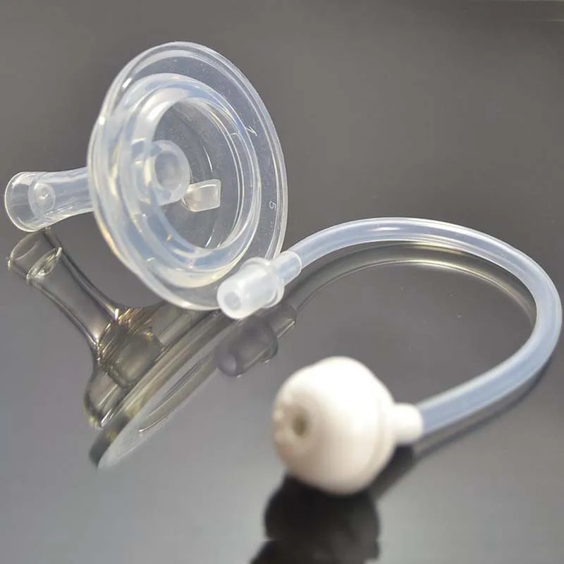 1 Set Baby Bottle Straw Replacement Wide Mouth Caliber Children Feeding Drinking Water Cup Straw Replacement Bottle Accessories 5