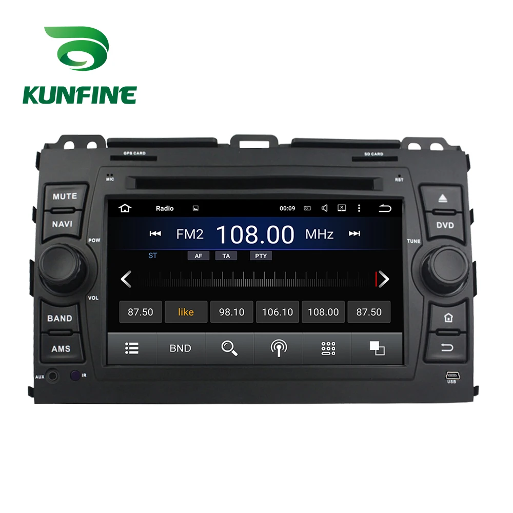 Clearance Octa Core 4GB RAM Android 8.0 Car DVD GPS Navigation Multimedia Player Car Stereo for TOYOTA Prado 2006-2010 Radio Headunit WIFI 3