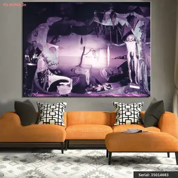 

Salvador Dali Still life Abstract oil Painting Drawing art Spray Unframed Canvas airbrush scarf wire Waterproof wire35014683