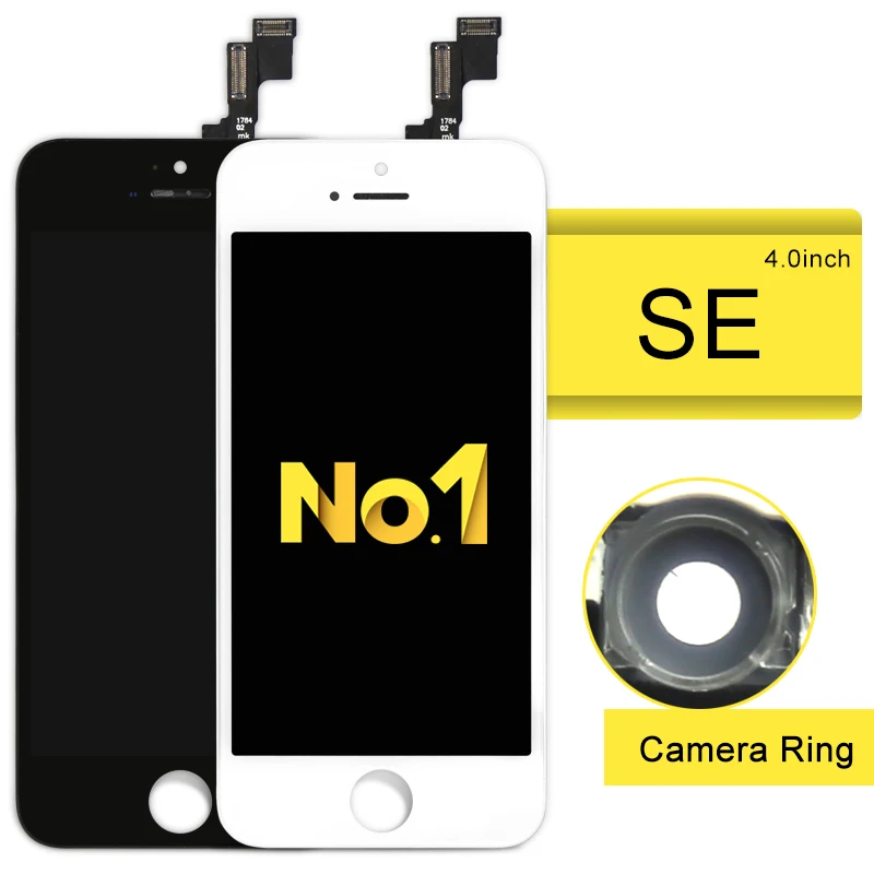 

alibaba china LCD Touch Screen For Mobile Phone LCD Display For iphone SE LCD Touch Screen Digitizer Assembly+Camera holder