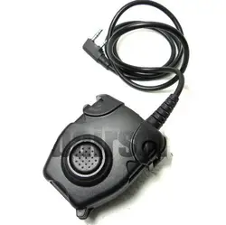 Элемент ZT Шестерни Tactical Peltor PTT для Kenwood PTT Motolora Радио гарнитура рации PTT переключатель Военная Униформа plug