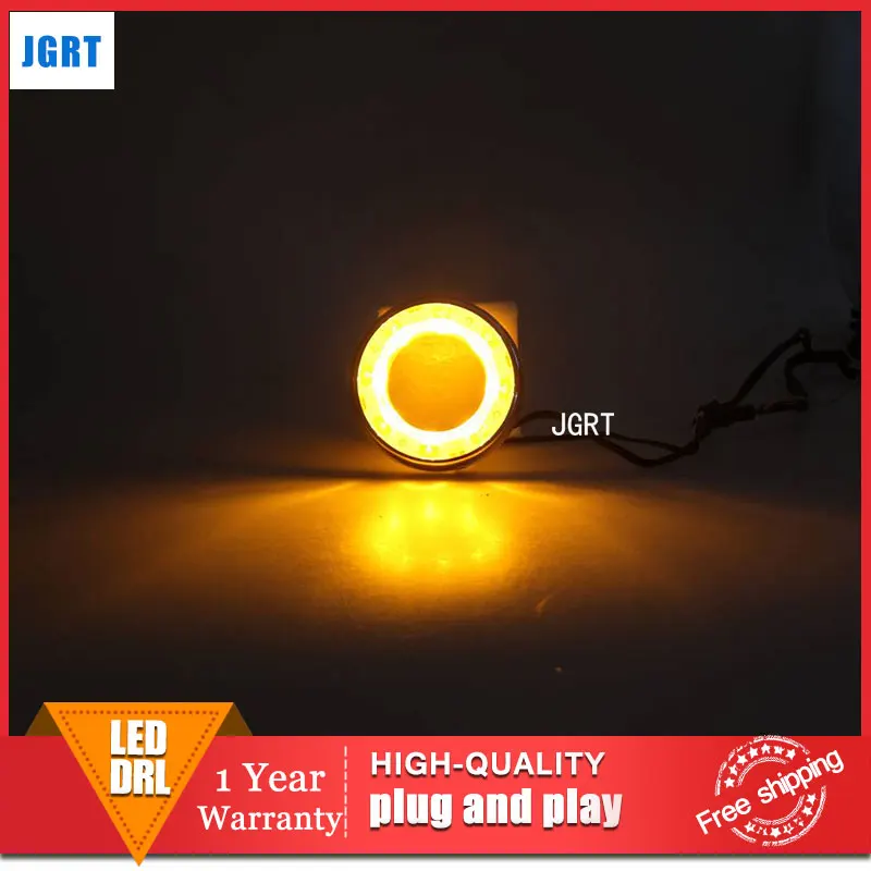

car styling For Toyota RAV4 LED DRL For RAV4 led fog lamps daytime running light High brightness guide LED DRL