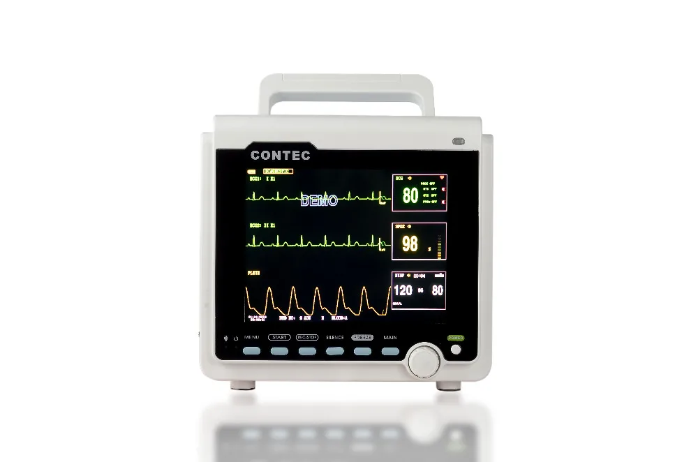 FDA & CE Ветеринария пациент Мониторы жизненно важных 6 параметров с принтера cms6000