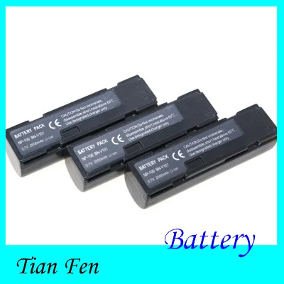 

3PCS NP-100 NP100 BN-V101 BN V10 2000mAh Rechargeable Camera Battery For Fujifilm DS260 MX-600 MX-600X MX-600Z MX-700