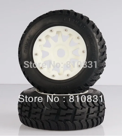 

Freeshipping The rear nylon second generation road tires kit for baja 5T/SC