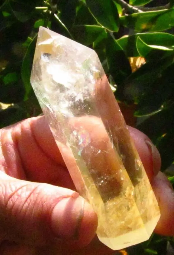 

61008+++AAA NATURAL CITRINE QUARTZ yellow CRYSTAL POINT Healing
