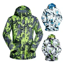 Брендовые зимние лыжные куртки для мужчин, высокое качество, ветрозащитные водонепроницаемые утолщенные куртки для кемпинга, походов, альпинизма, снега, сноуборда