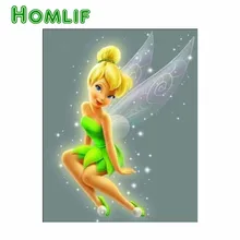 5D DIY алмазная живопись Феи алмазная живопись на заказ фото значок с вышивкой в виде ромба полная квадратная ручка конфеты бар ужас аквариум