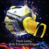 Men Kids Size Latex Professional Soccer Goalkeeper Gloves Strong Finger Protection Football Match Gloves ► Photo 3/6