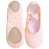 Zapatillas de baile para niños y adultos, suela blanda de lona profesional, Ballet para niñas y niños ► Foto 1/6