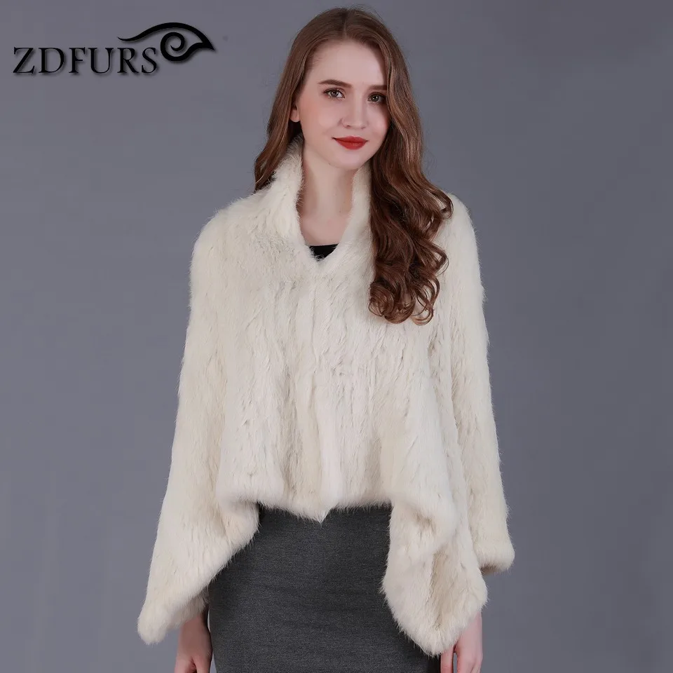Manteau black Lapin Style Fu De Mode Tricoté La Survêtement Fait Fourrure Police Veste Femmes Une grey À Beige Main Pour 165034 ZdfursNouveau Zdkr Yb7vyfg6