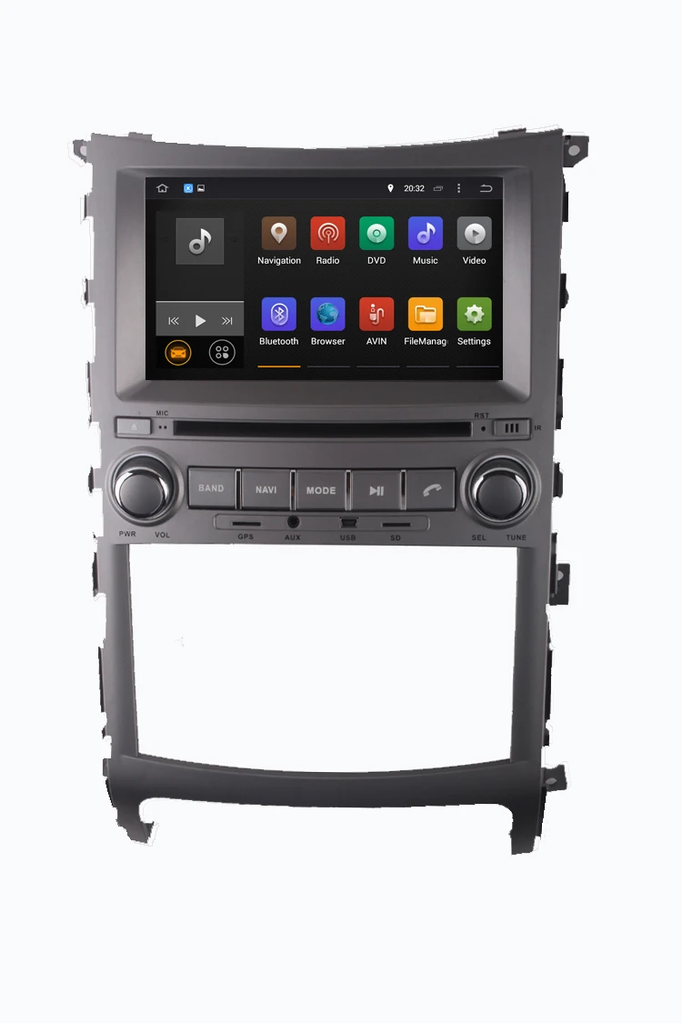 Sale PX6 6CORE RAM 4g octa core android 9.0 car dvd player for HYUNDAI VERACRUZ IX55 2006-2013 with gps navigation wifi audio stereo 9