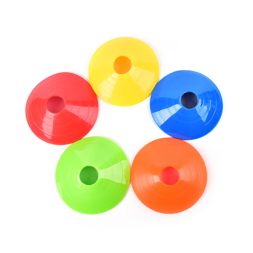 

5 Pcs/lot Outdoor Sport Football Soccer Rugby Speed Training Disc Cone Track Space Marker Inline Skating Cross Speed Training