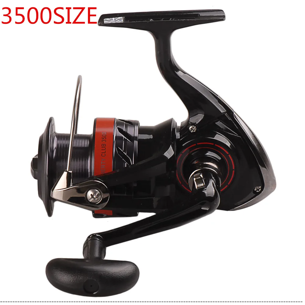 DAIWA LIBERTY клуб 2000/3000/3500/4000 4BB металлический Спиннинг Рыболовная катушка для удочки SALTWATER Carretilha мулине