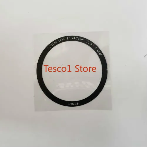 

Brand new original For Canon 24-70 F2.8 II front lens ring digital ring, standard ring nameplate, repair part