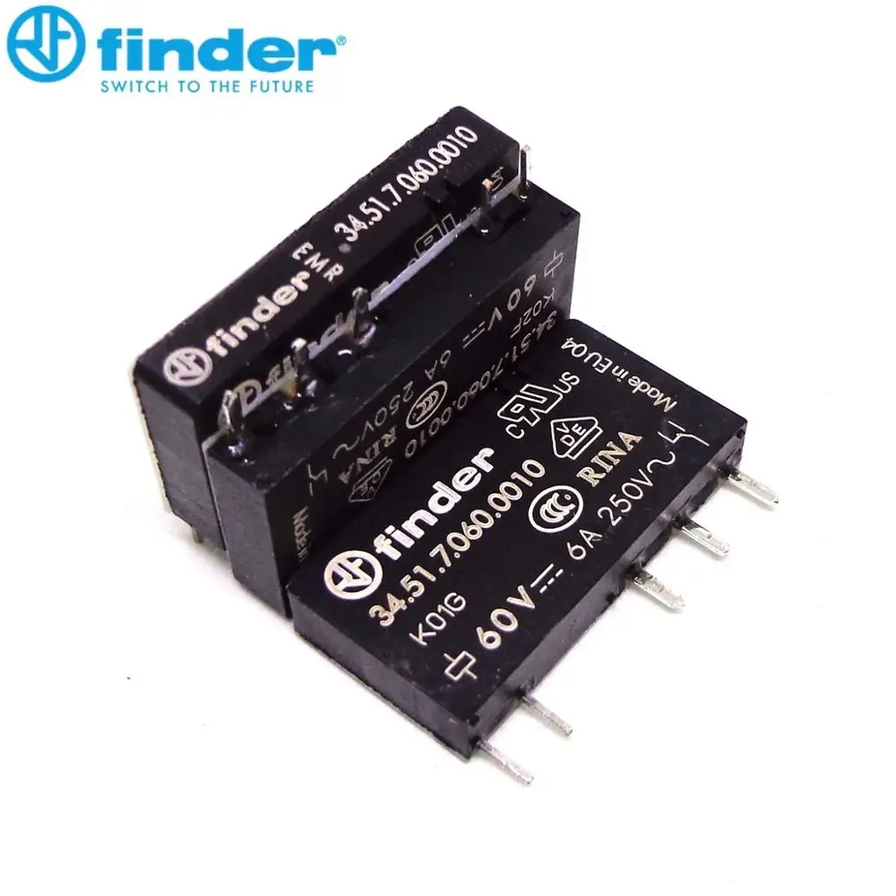rele 345170600010 60vdc 6a 100 novo original 01
