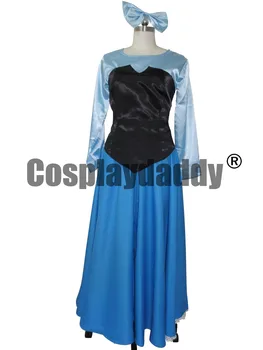 

The Little Mermaid Princess Ariel Blue Dress Cosplay Costume
