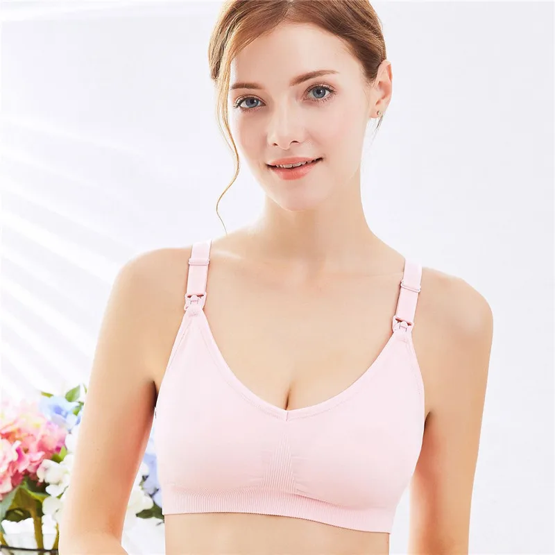 

Cotton Maternity soutien gorge allaitement Bras Set Pregnant Breastfeeding Pregnancy Women Underwear Breast Feeding Bra