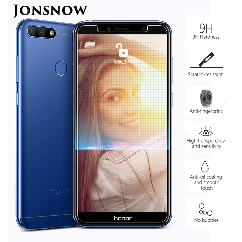 Закаленное стекло для Huawei Honor 7C защитная пленка 5 7 дюйма русская версия экрана |