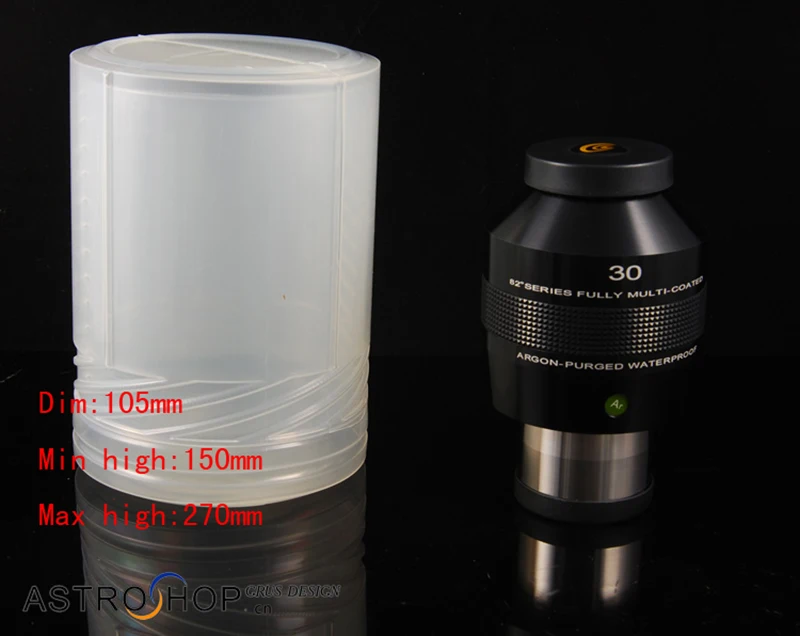 HERCULES Telescope Eyepiece Protection Box Plastic 43mm-105mm optics equipment