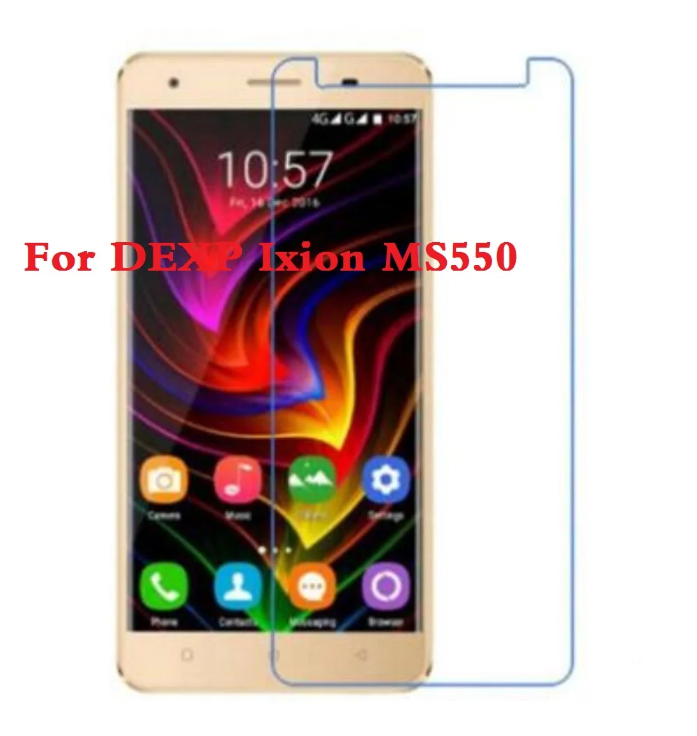 

NEW Screen Protector phone For DEXP Ixion MS550 Tundra phone Original Tempered Glass SmartPhone Film Protective Screen Cover