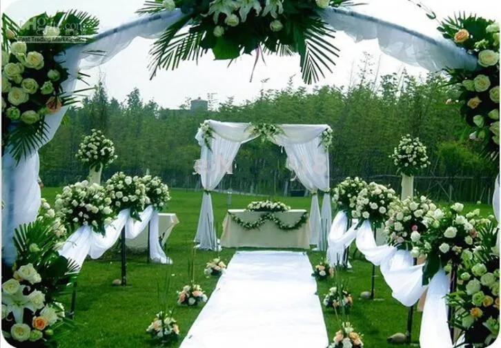 20 m/roll 1m Wide White Nonwoven Carpets Aisle Runner For Wedding
