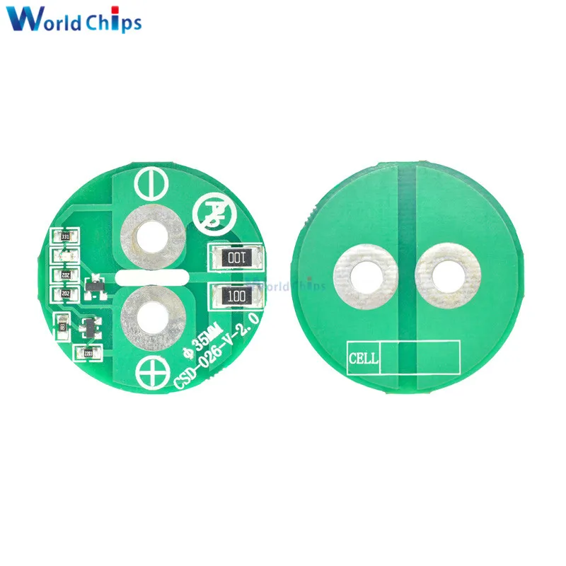 

3.5cm Universal 2.7V 500F Super Capacitor Balancing Protection Board Module Electrical Components