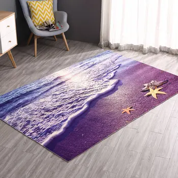 

3D Printed Hallway Mats Floor Carpets For Bedroom Living Room Tea Table Rugs Anti-slip Bathroom Mats Kitchen Area Rugs