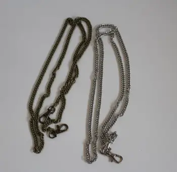 

(5 PCS/lot) 120 cm handbags hand bag straps handle chain bag accessories with high quality