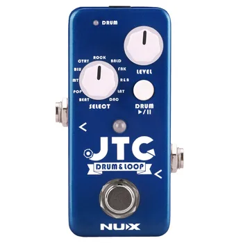 

New NUX Mini Core JTC Guitar Looper Pedal Auto Detection Drum Machine Built-in 11 drum rhythms Recording Up to 6 Minutes