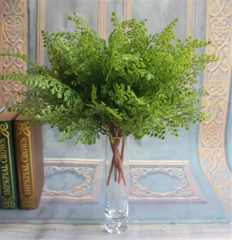 Имитация гинкго билоба искусственная зелень вечнозеленое растение зеленый пучок листьев для свадьбы центральные декоративные зелени
