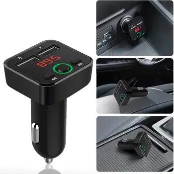

Bluetooth LED Stereo Car Kit MP3 Player FM Transmitter Hands free 2 Port USB car cigarette lighter Music Auto Audio Receiver