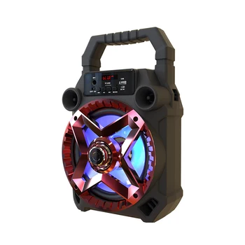 

SY1833 Multi-functional Wireless Bluetooth Speaker Big Drive Unit Bass Colorful Backlight FM Radio Music Player Powerful Bass