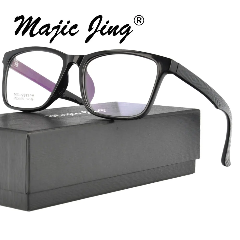 

Очки для близорукости Magic Jing TR90, оптические очки унисекс по рецепту, полная оправа, 87336