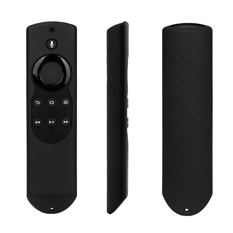 Чехол-накладка Fire Stick ALEXA Voice Remote новейшее 2-е поколение, черный