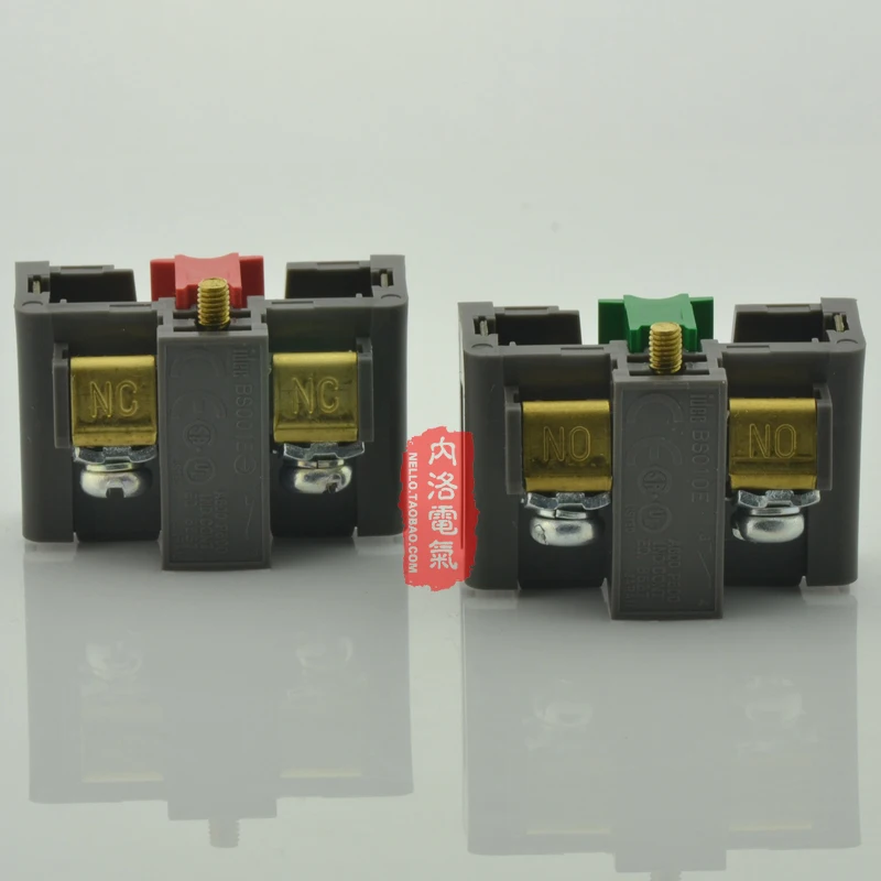 

[SA]Original Izumi IDEC 30mm switch with contact normally open contact normally closed contact BS001E BS010E--10pcs/lot
