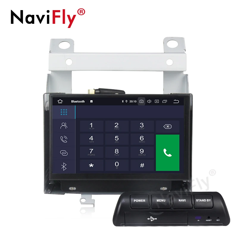 NaviFly 7 ''экран IPS/DSP Android9.0 2Din автомобильный мультимедийный плеер для Land Rover Freelander