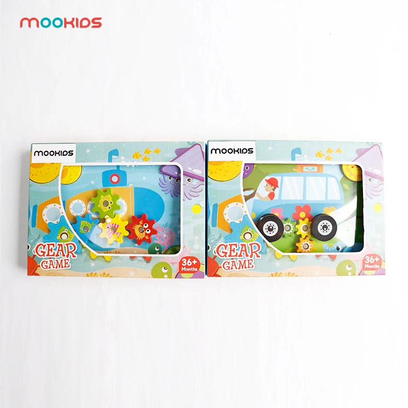 

Wooden puzzle toy shape matching children color board wooden ocean/forest equipment set game montessori children early education