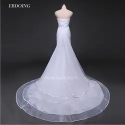 Vestidos De Novia свадебное платье 2017 Русалка Милая декольте; Robe De Mariage свадебные платья с Кружево аппликации из бисера