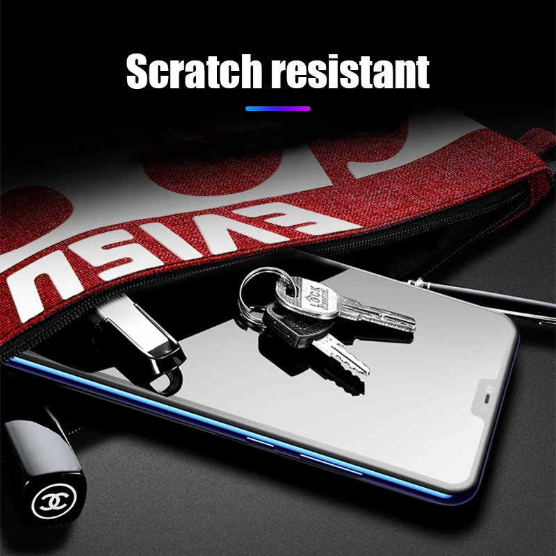 TOMKAS 6D Glass For Xiaomi Redmi Note 6 Pro Glass Case Redmi Note 5 Pro 6 6A 5 Plus For Xiaomi Mi 8 Lite A1 A2 Lite Pocophone F1