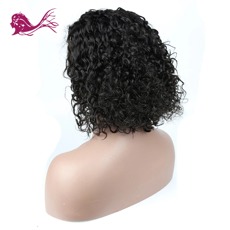 EAYON волосы Синтетические волосы на кружеве человека Волосы remy парики свободные волны для черный Для женщин с ребенком волос 130% плотность природного Цвет