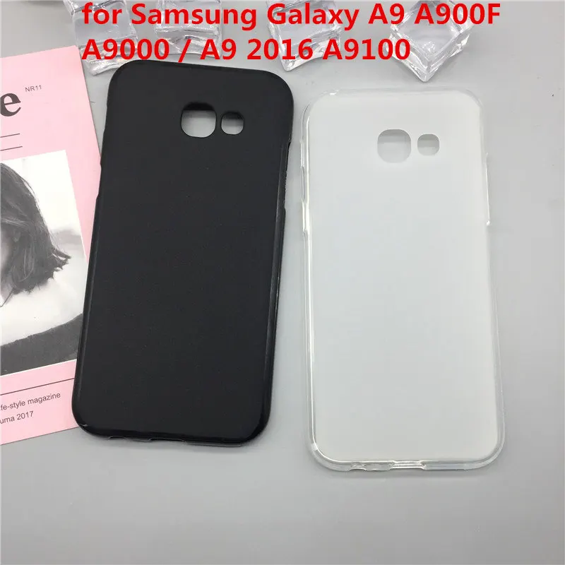 Мягкий силиконовый чехол для телефона Samsung Galaxy A9 A900F A9000 / 2016 A9100 роскошные чехлы из