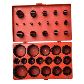 

419 Pcs Rubber O Ring Seal Plumbing Garage Assortment Set With Case For Plumbing Automotive And General Repair