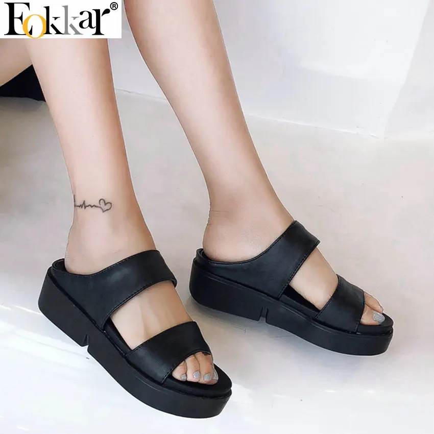 platform open toe heels